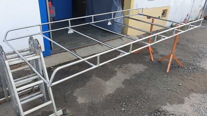 Grade tejadilho INOX 3,00metrosX1,30m