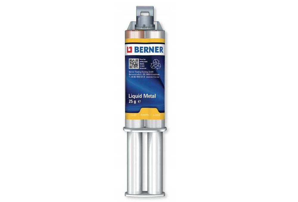 Płynny metal Klej Spaw na zimno Berner 25g
