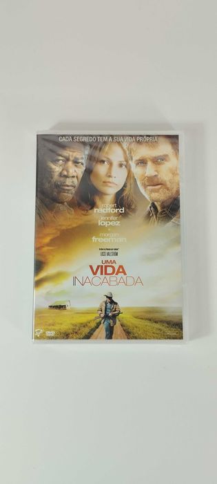 Uma Vida Inacabada - DVD - Selado - Morgan Freeman