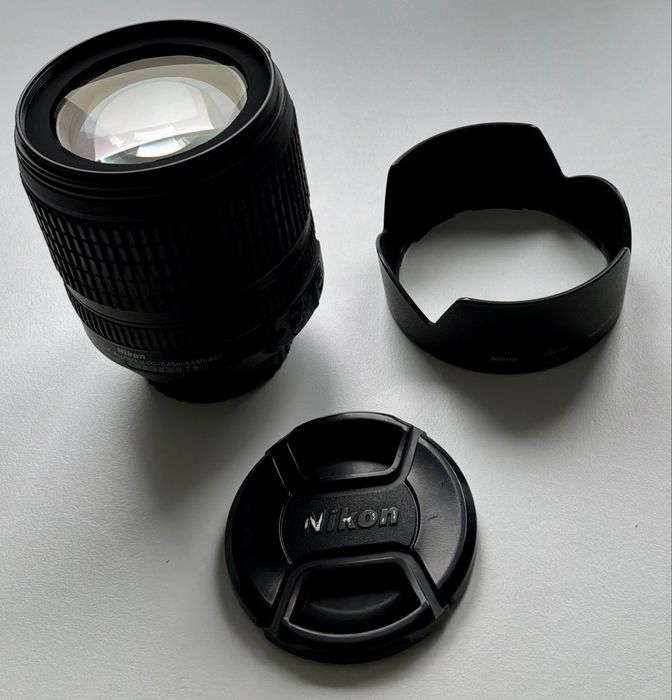 Nikon D3100 + Nikkor 18-105 VR | 22 tys. zdjęć | komplet + pudełka