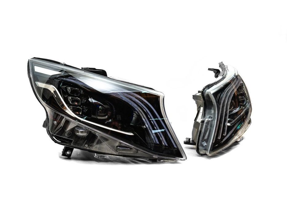 Mercedes W447 Vito Передняя оптика фары LED Maybach