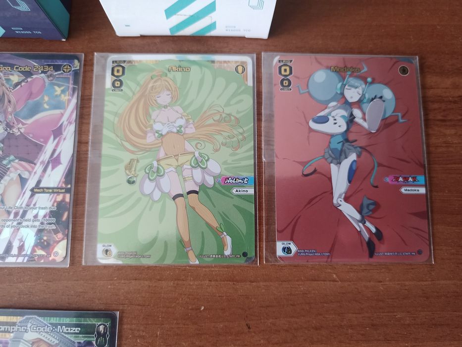 Zestaw WIXOSS TCG – 2x Starter Deck (Nijisanji, Ancient Surprise) + Karty SR/Promo