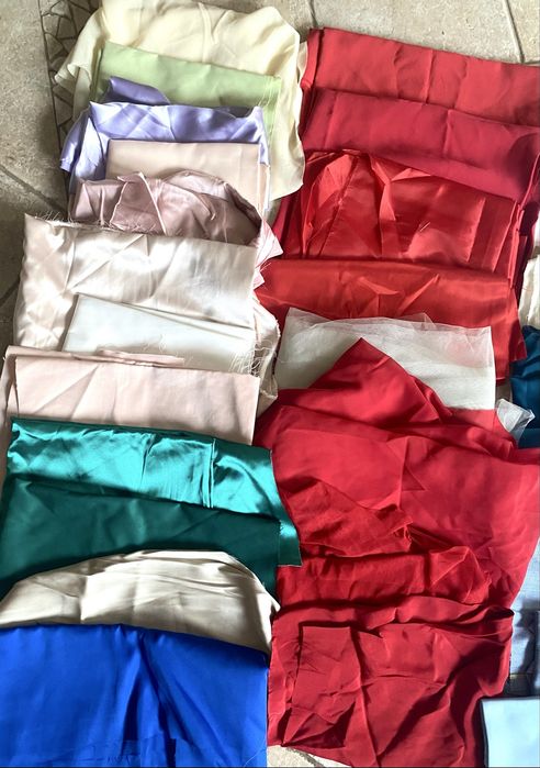 Tafty, satyny… nr 4 mystery box - PREMIUM materiały kolorowe
