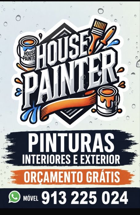Pinturas interiores e exteriores