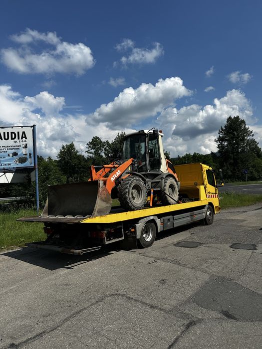 Auto Laweta 24h Pomoc Drogowa Holowanie Transport Ładownośc 5 Ton