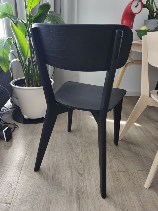 Krzesło IKEA LISABO czarne
