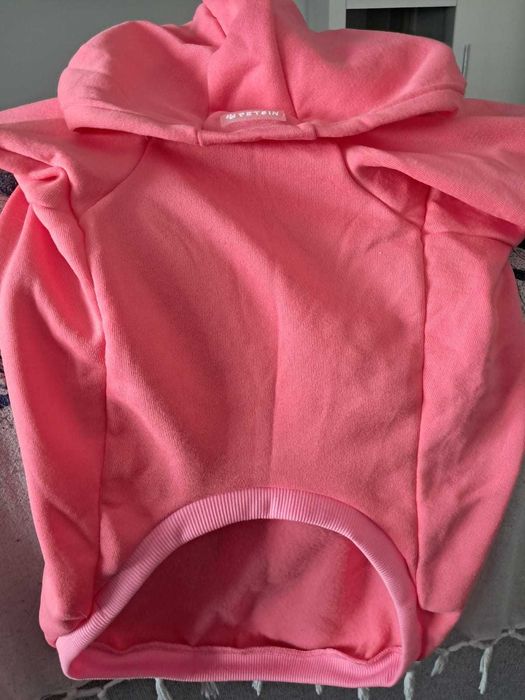 Roupa / Casaco com gorro para Cão em Rosa - NOVO - PETSIN