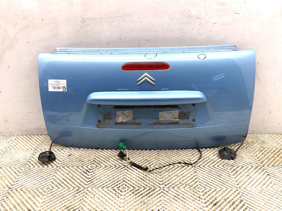 KLAPA TYŁ CITROEN C3 Kabriolet TYLNA, BAGAŻNIKA