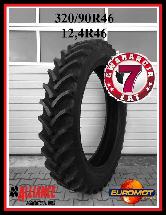 Opona 300/95R46 ALLIANCE 12,4R46 wąska mocna 7 lat gwarancji