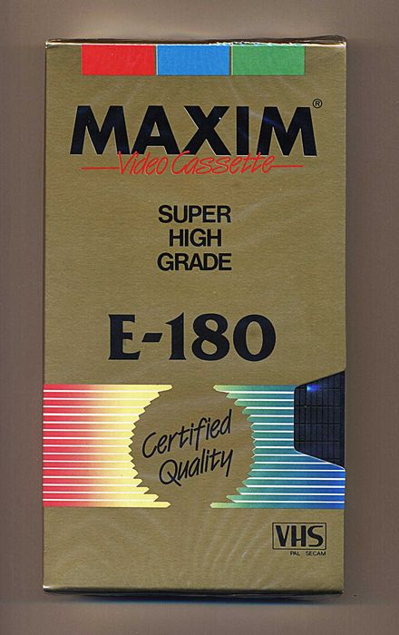 Kaseta VHS E - 180