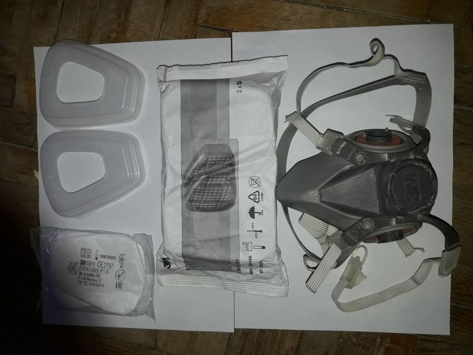 Захисна маска  3М 6200- 600грн