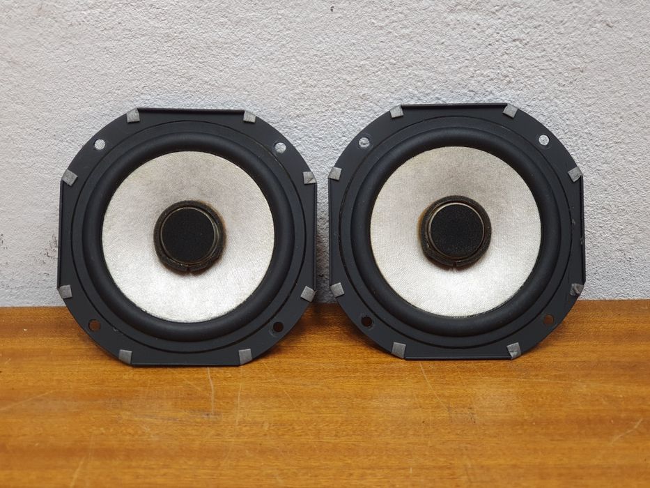 Sony płaskie głośniki 1-825 , 964-11 solidne 4ohm 11cm 12cm