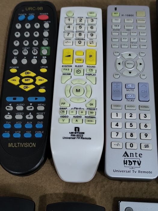 Comandos p/ televisão (diversos)