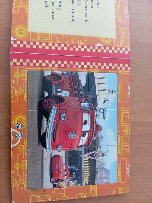 Puzzlowa książeczka Zygzak McQueen