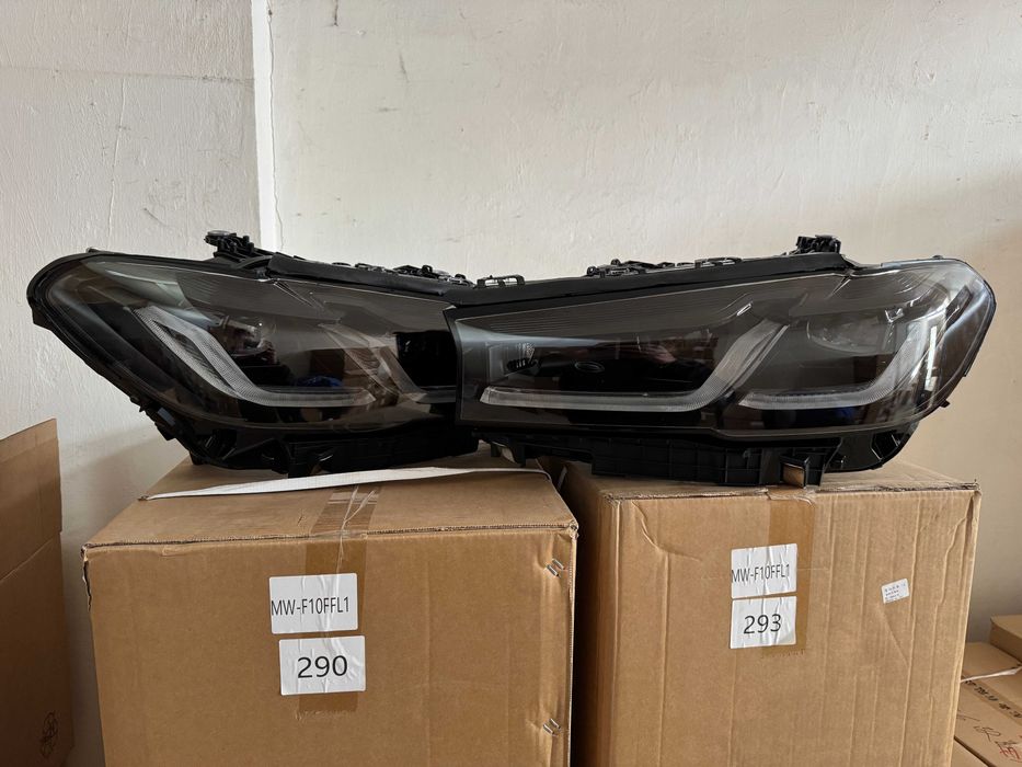 Фари BMW G30 G31 LED Shadow Замена доресталинг бмв г30 г31 Фара оптика
