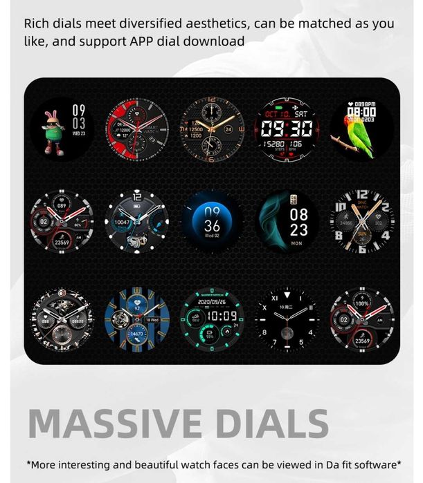 Smart Watch Bluetooth Call Heart Rate Blood Pressure Blood Oxygen