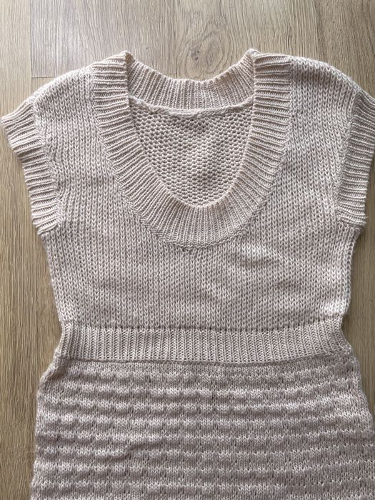 Sweter kamizelka dluga sprawdz wymiary