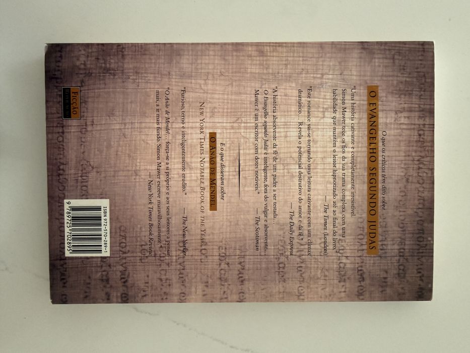 Livro Simon Mawer - O evangelho segundo Judas