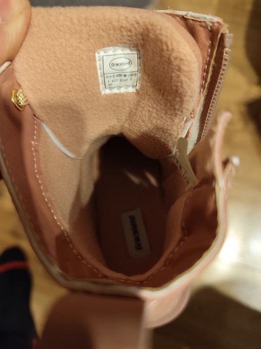 Buty zimowe dziewczęce rozm. 30 - 20cm