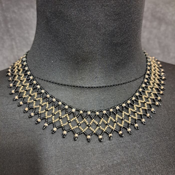 Naszyjnik korale ręcznie robione