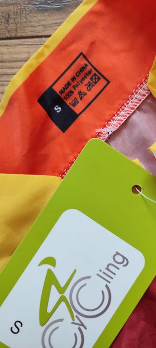 Kamizelka kolarska wiatrówka bez rękawów S rowerowa lato