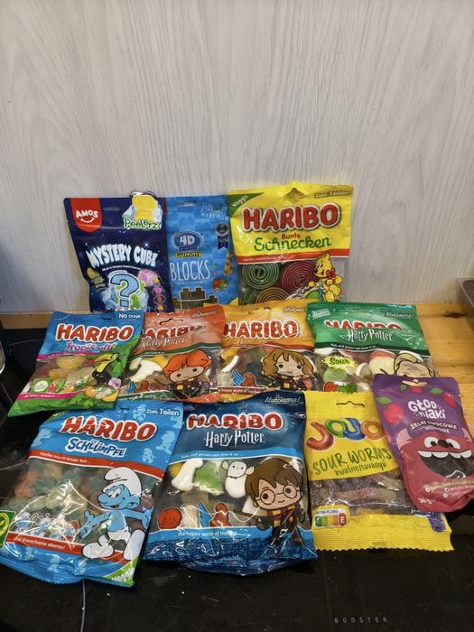 Ogromny 11 szt. zestaw dla miłośników żelek Haribo i innych