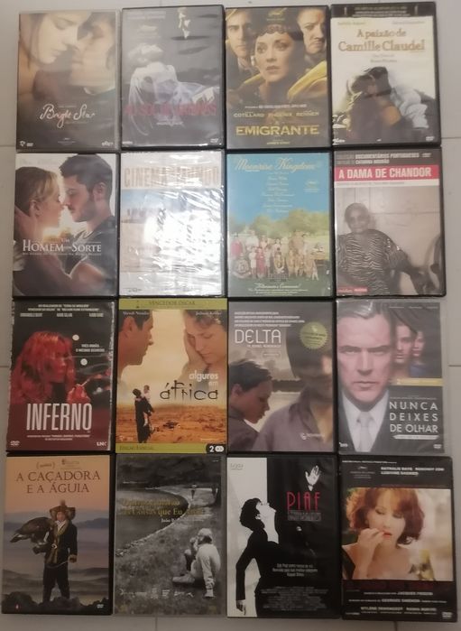 Lote 234 DVD's originais (Lote 10)