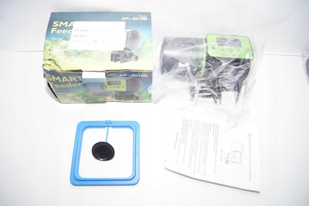 1844 AF-2019B Automatyczny podajnik karmy do rybek karmnik do ryb