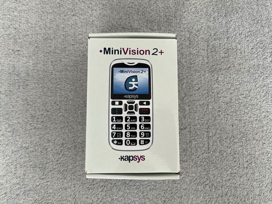 Telefon dla osób niedowidzących Kapsys MiniVision 2+