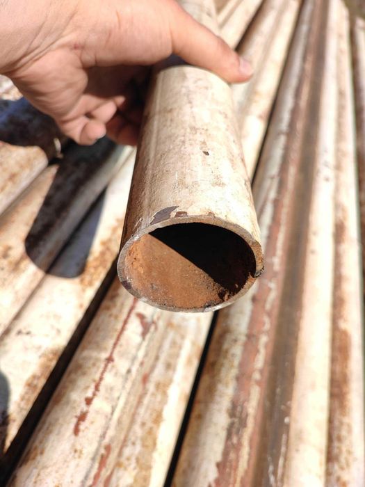 Rura stalowa rury na słupki ogrodzeniowe fi 61 mm 220 cm TRANSPORT