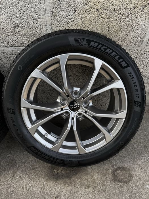 Koła Zimowe R17 5x112 Audi A4 B8 B9 A6 C6 A5 Opony 225/50/17 2022r.