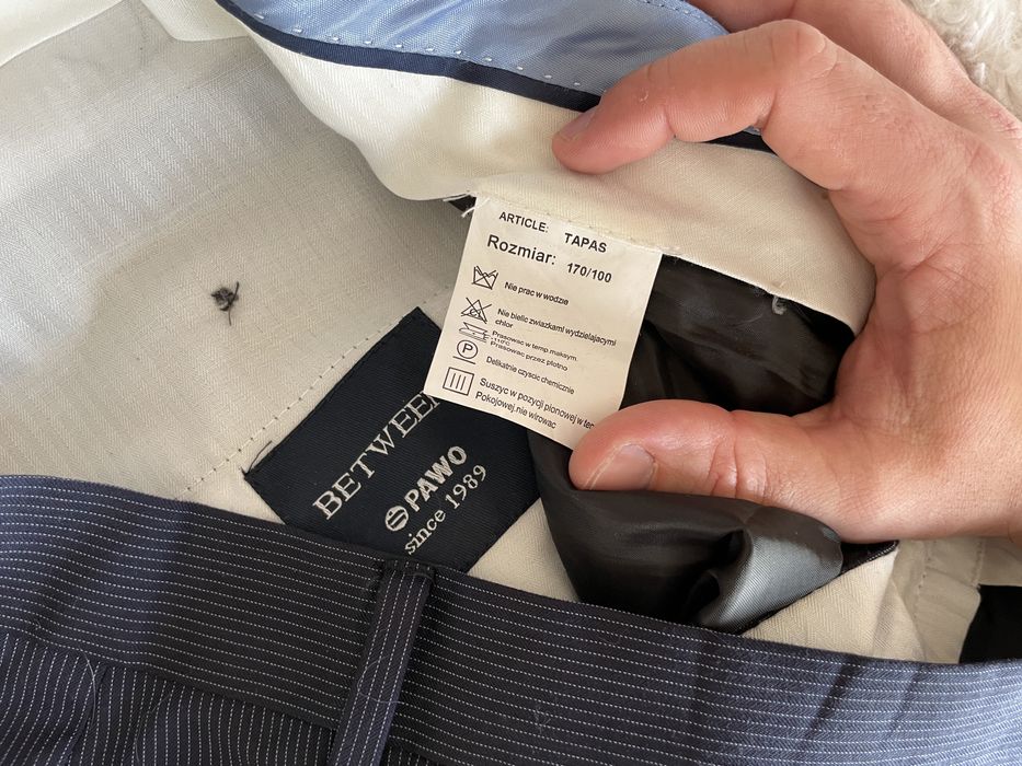 Garnitur PAWO Between Tapas Slim Fit 170/100