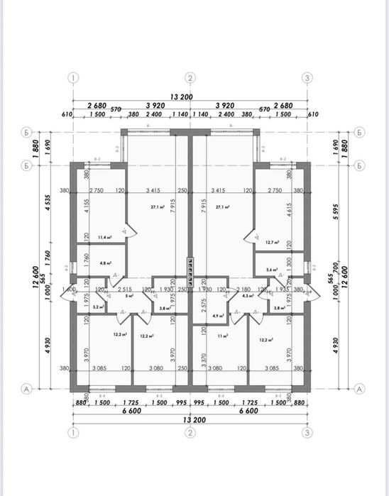 Продам котедж 80м2 від Забудовника! З штукатурними роботами.