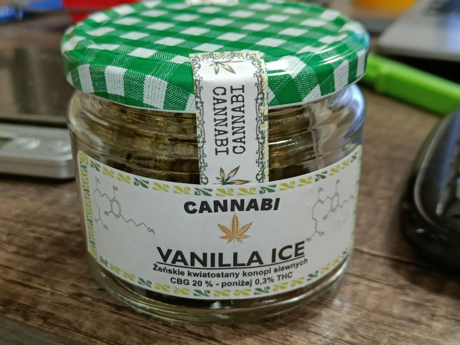 Vanilla Ice susz CBG 20g CBD konopi