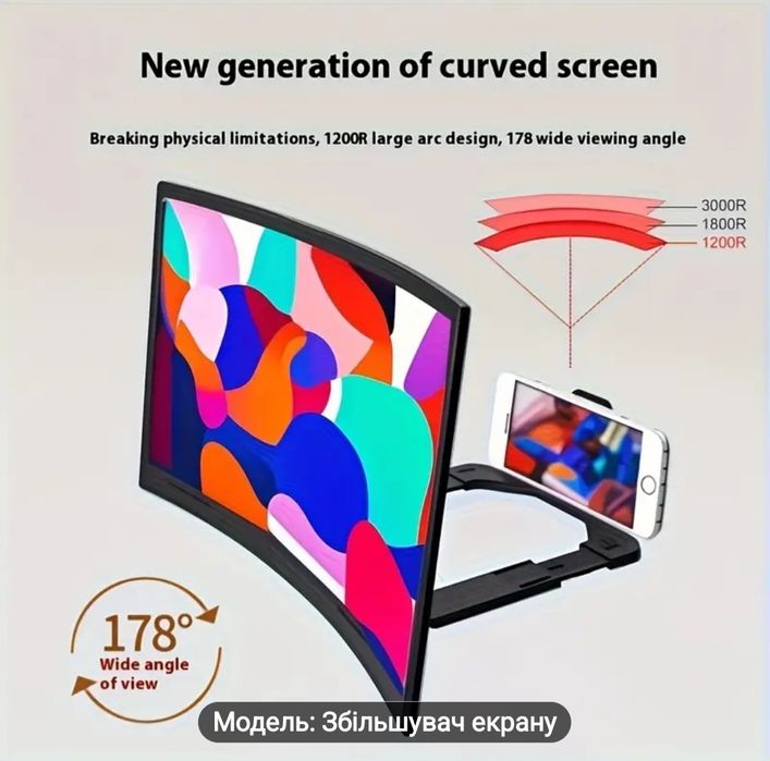 Збільшував екрана увеличитеь лупадля збільшення екрана телефону