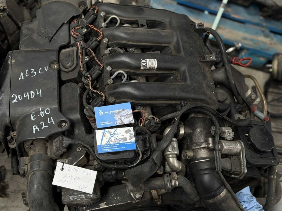 MOTOR USADO BMW 320D E90 2.0D 163CV REF. 204D4