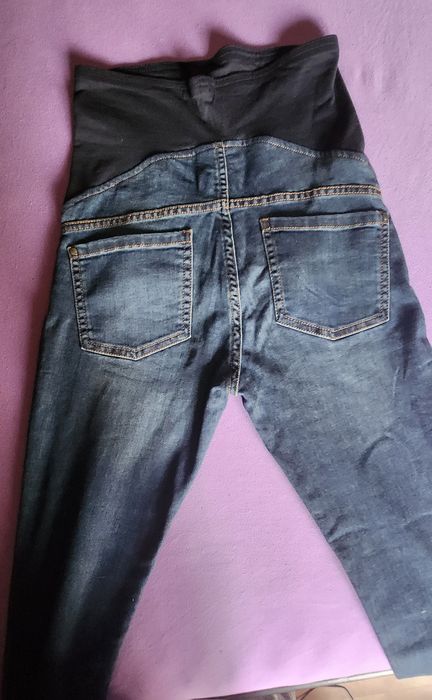 Jeansy ciążowe nowe S Gina Mama