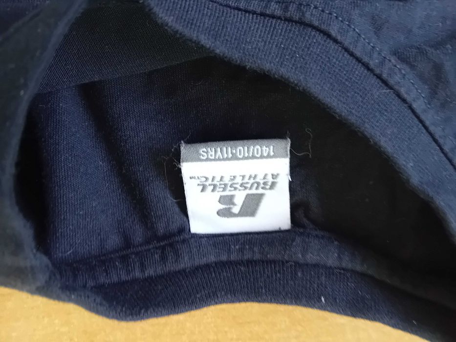 3  Koszulki: Fila i Russell Athletic 4f chlopiece 140 10y