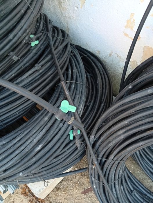Linhas de rega para vinha