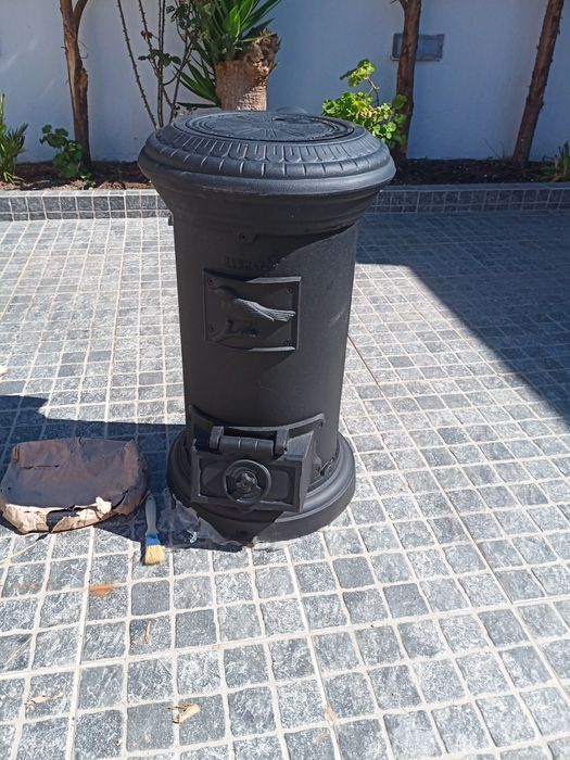 Vendo salamandra barmat ferro fundido