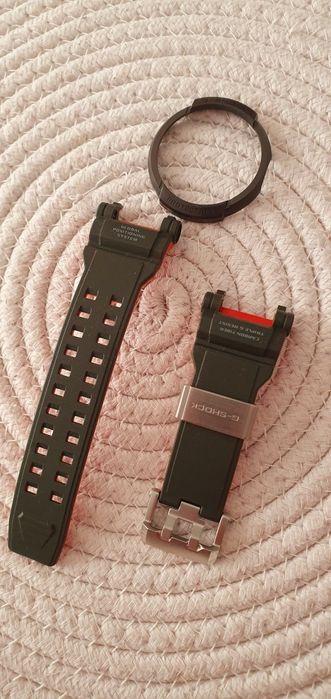 Casio G-Shock GPW-2000 Gravity Master oryginalny pasek Carbon + bezel