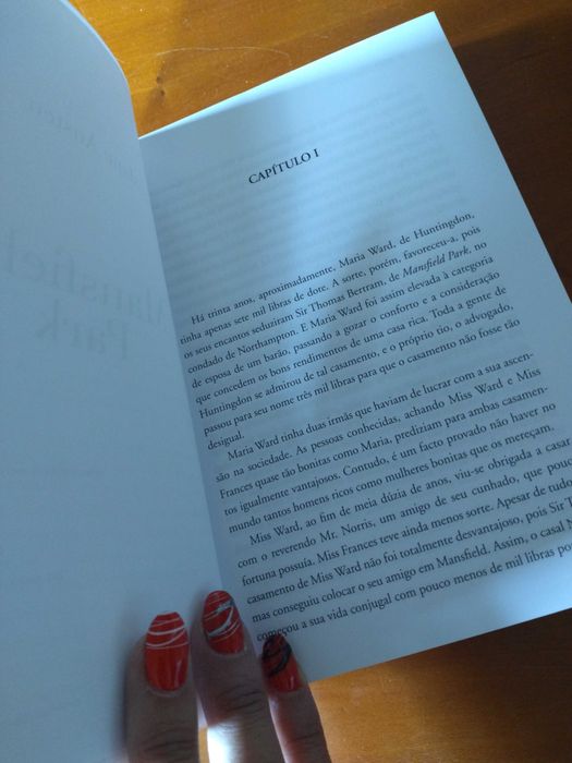 Mansfield Park - um livro de Jane Austen