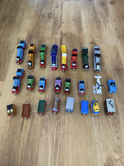 DUŻY Zestaw ciuchcia Tomek