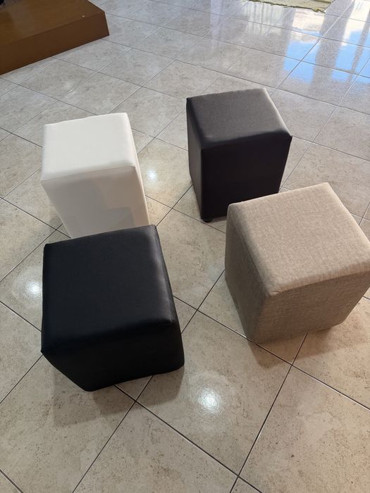 Bancos Cubo Pufes Puffs