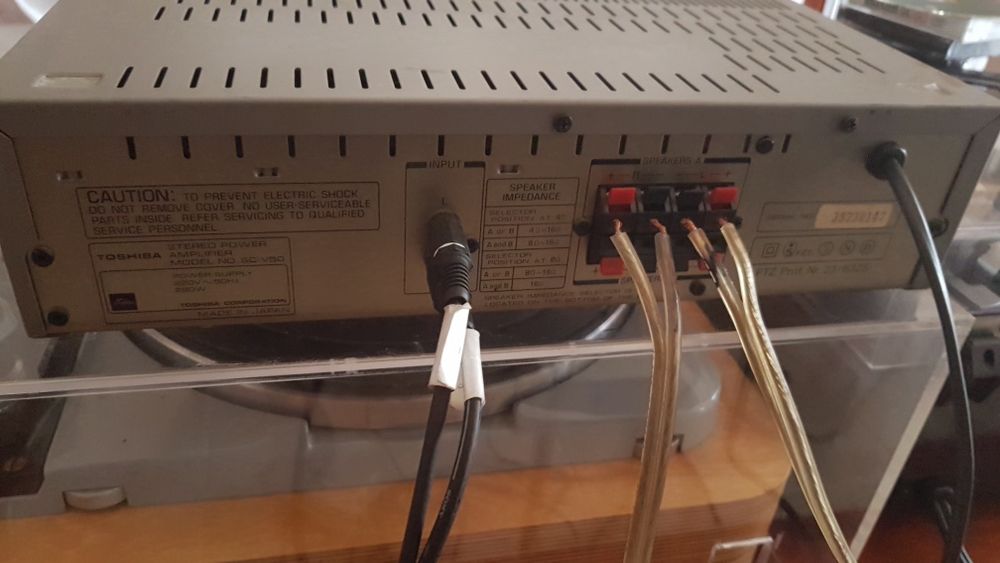 Power amplificador Aurex Toshiba