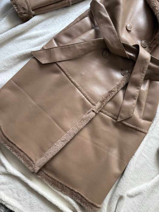 Mohito płaszcz kożuszek camel beż 34/36/38 nowy bez metki