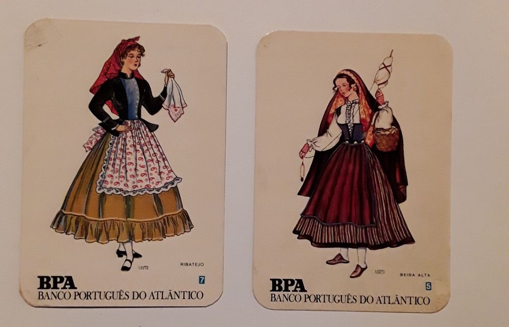 Conjunto 6 calendários de bolso - Trajes Regionais Portugueses BPA