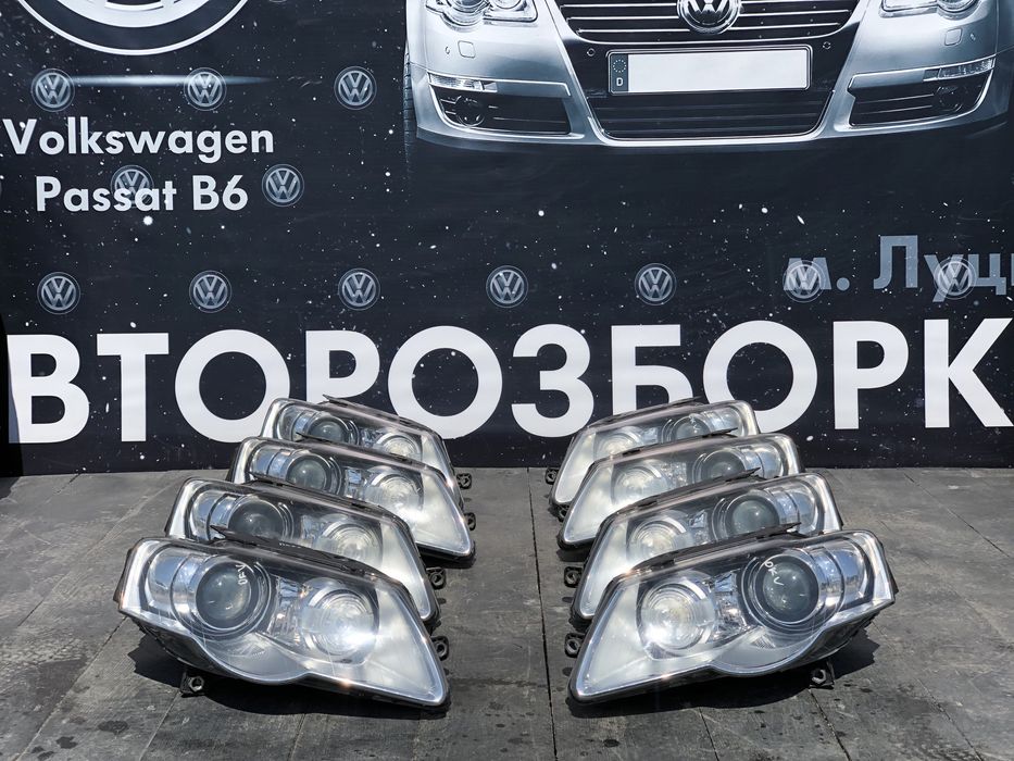 Пассат б6 фари ксенон пассат б6 биксенон фара Passat B6