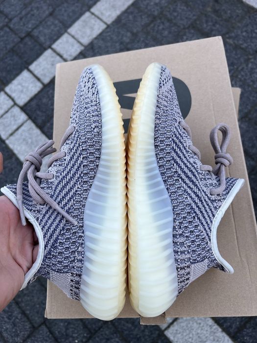 Adidas Yeezy Boost 350 V2 Ash Pearl sneakersy niskie brązowe 37 1/3