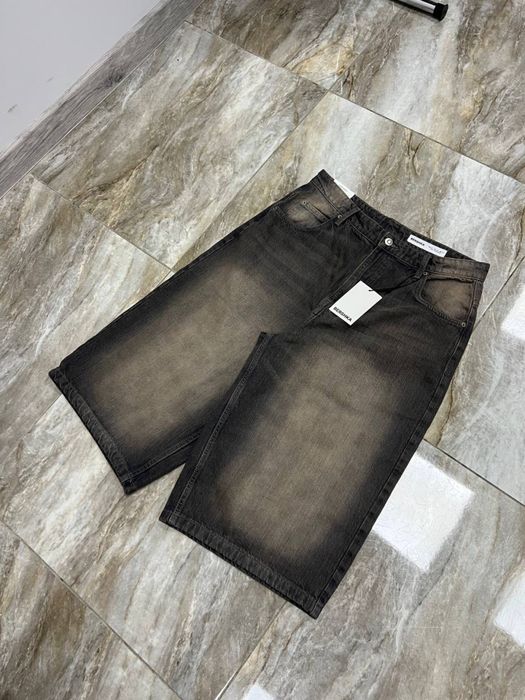 Нові мега широкі шорти джинсові SUPER BAGGY rap shorts jaded london ty